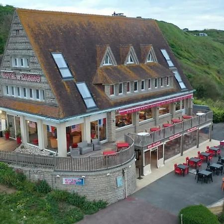 Logis Hotel Du Casino Restaurant Le Mathelia В'єрвіль-сюр-Мер Екстер'єр фото