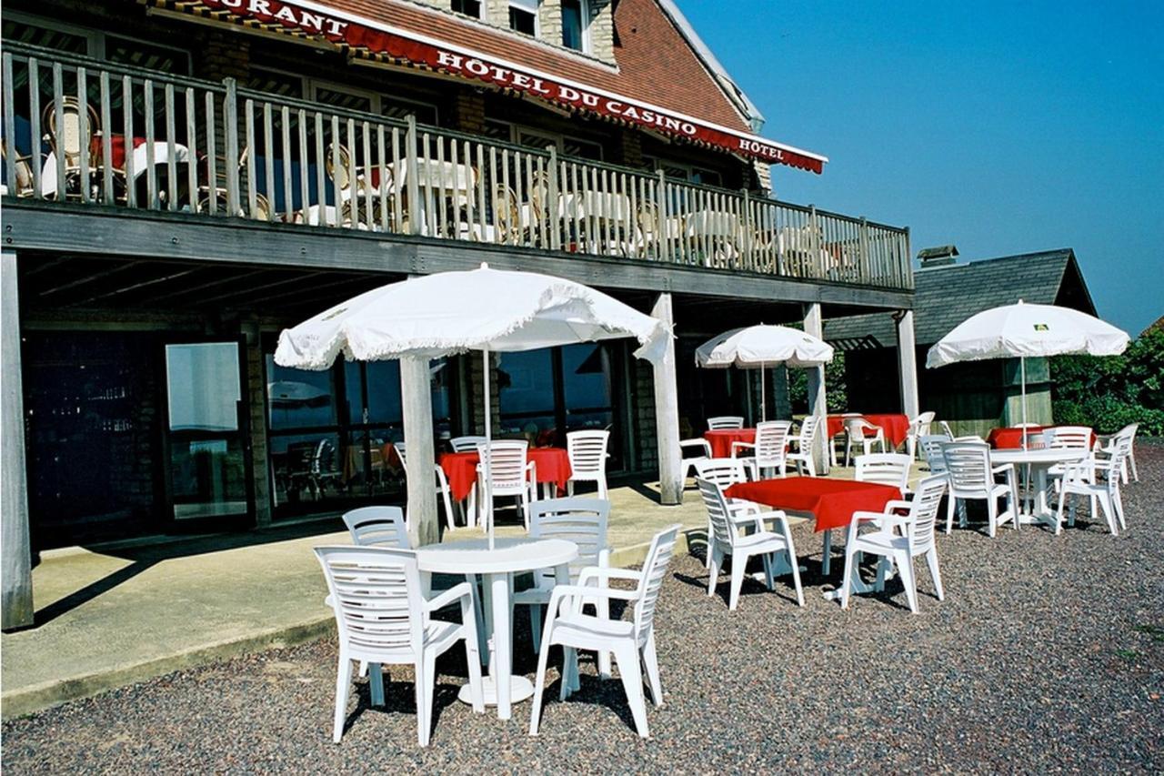 Logis Hotel Du Casino Restaurant Le Mathelia В'єрвіль-сюр-Мер Екстер'єр фото
